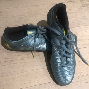 Blue Adidas Soccer Men Shoe